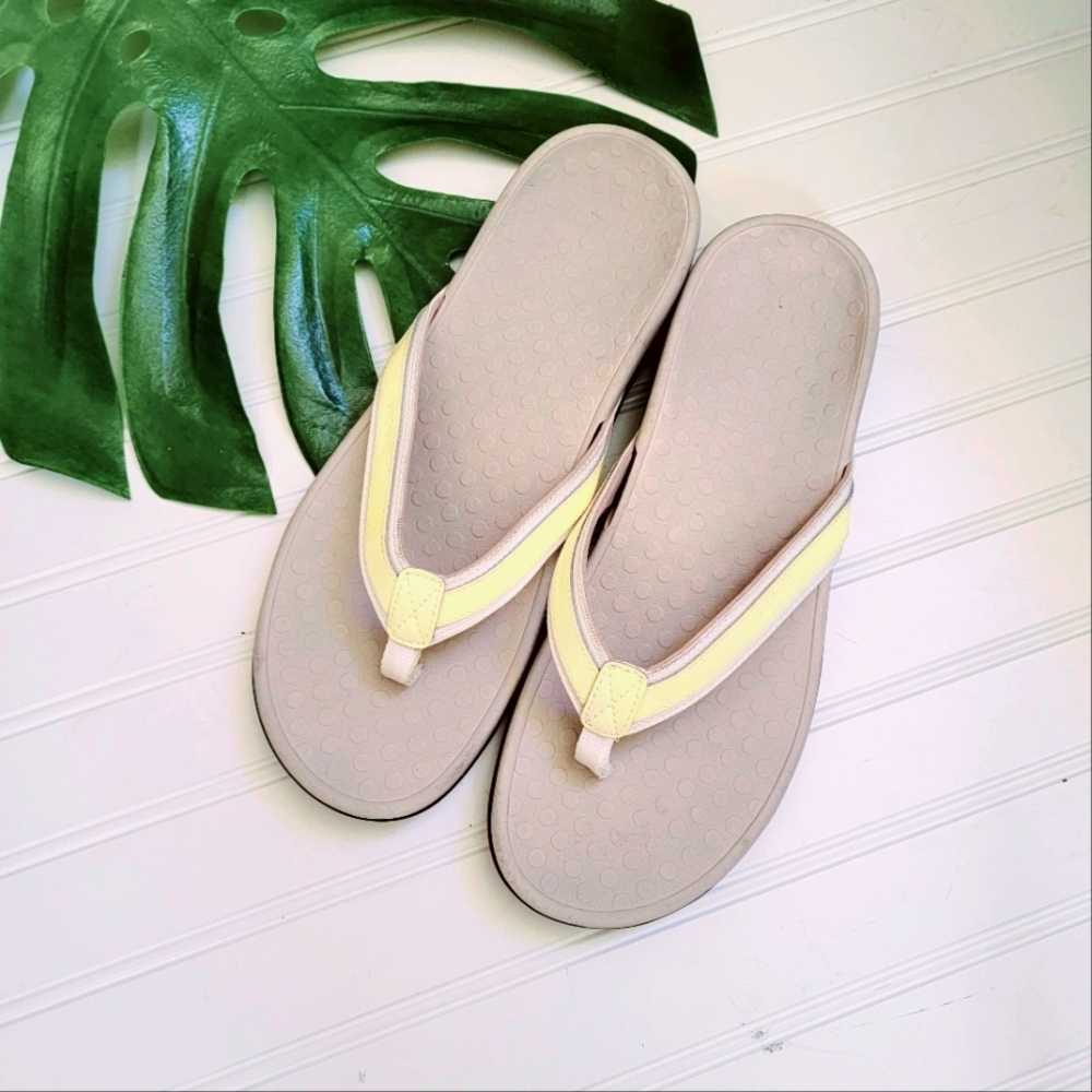 Vionic Tide II Wedge Sandals Thong LIKE NEW | SZ 11